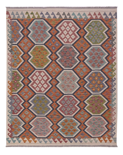 Kilim Maimana Tapijt 155x192cm - Wollen tapijt