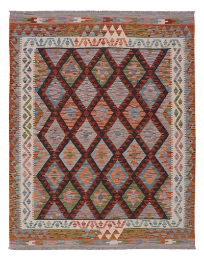Kilim Maimana Tapijt 155x196cm - Wollen tapijt