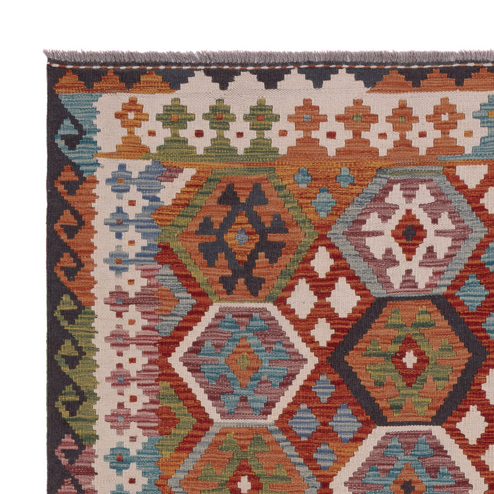 Kilim Maimana Tapijt 192x157cm - Wollen tapijt