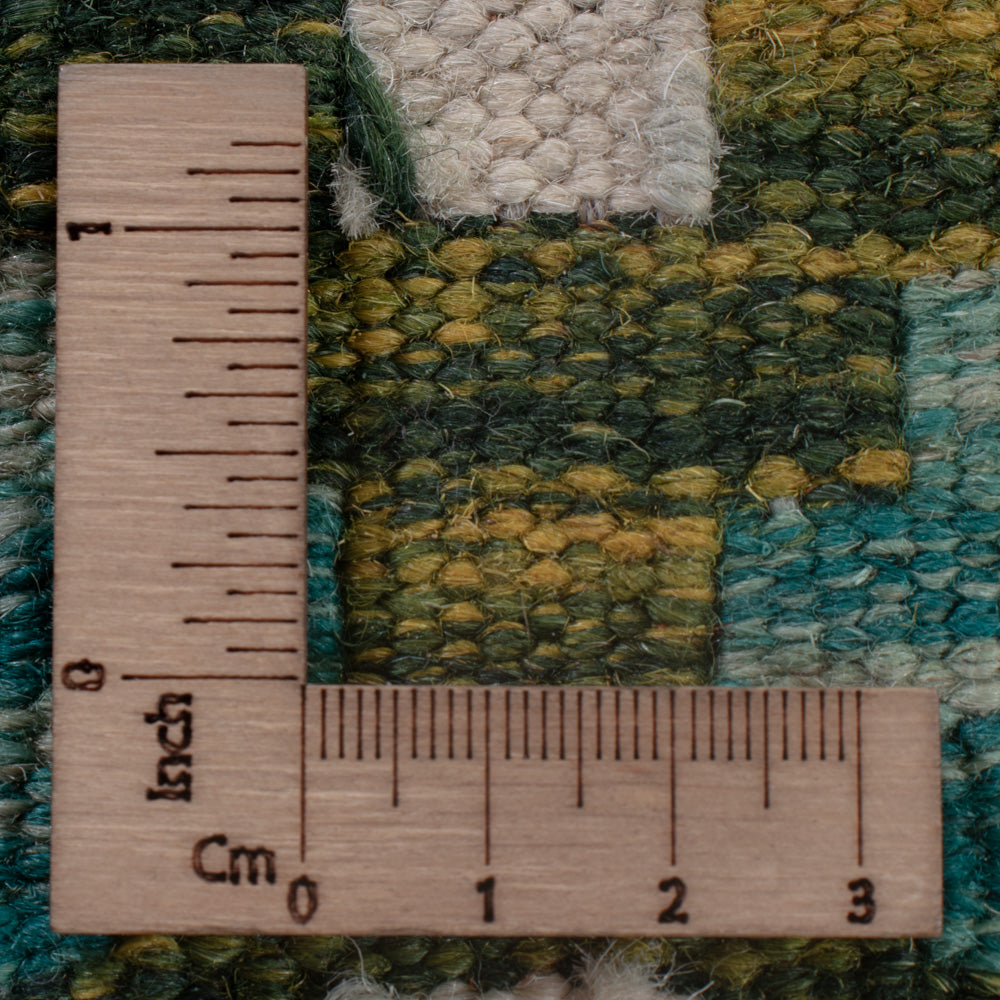 Kelim Teppich - Splash - 202 x 151 cm - mehrfarbig