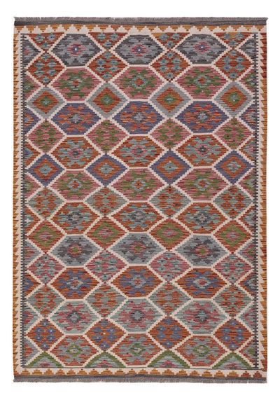 Kilim Maimana Tapijt 146x204cm - Wollen tapijt