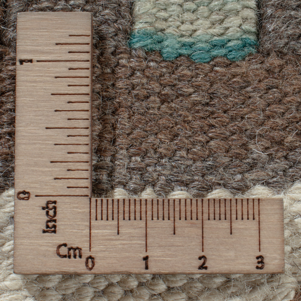 Kelim Teppich - Splash - 286 x 206 cm - dunkelgrau