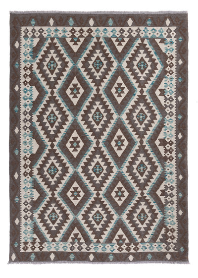 Kilim Maimana Tapijt 176x243cm - Wollen tapijt