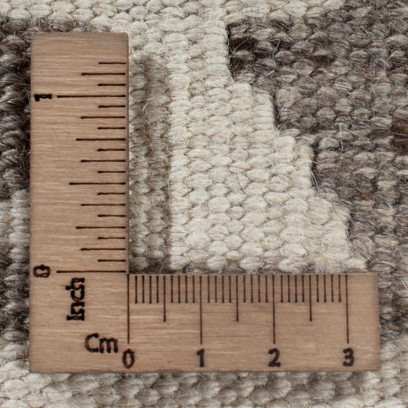 Kelim Teppich - Splash - 240 x 179 cm - hellgrau