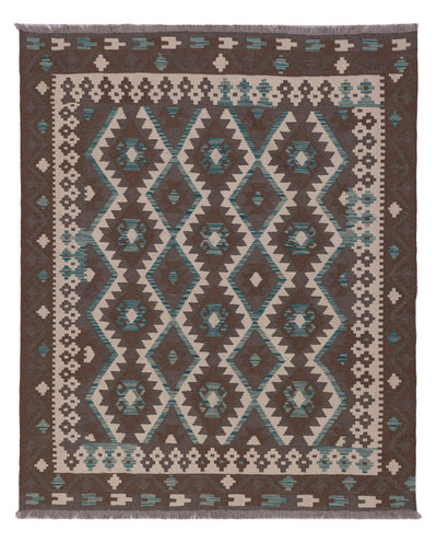 Kilim Maimana Tapijt 155x194cm - Wollen tapijt