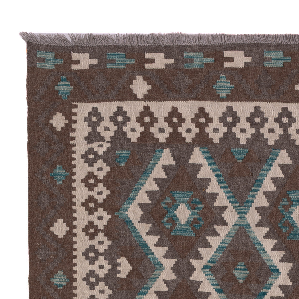 Kilim Maimana Tapijt 194x155cm - Wollen tapijt