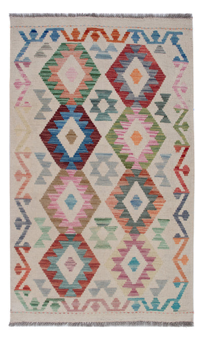 Kilim Maimana Tapijt 80x126cm - Wollen tapijt
