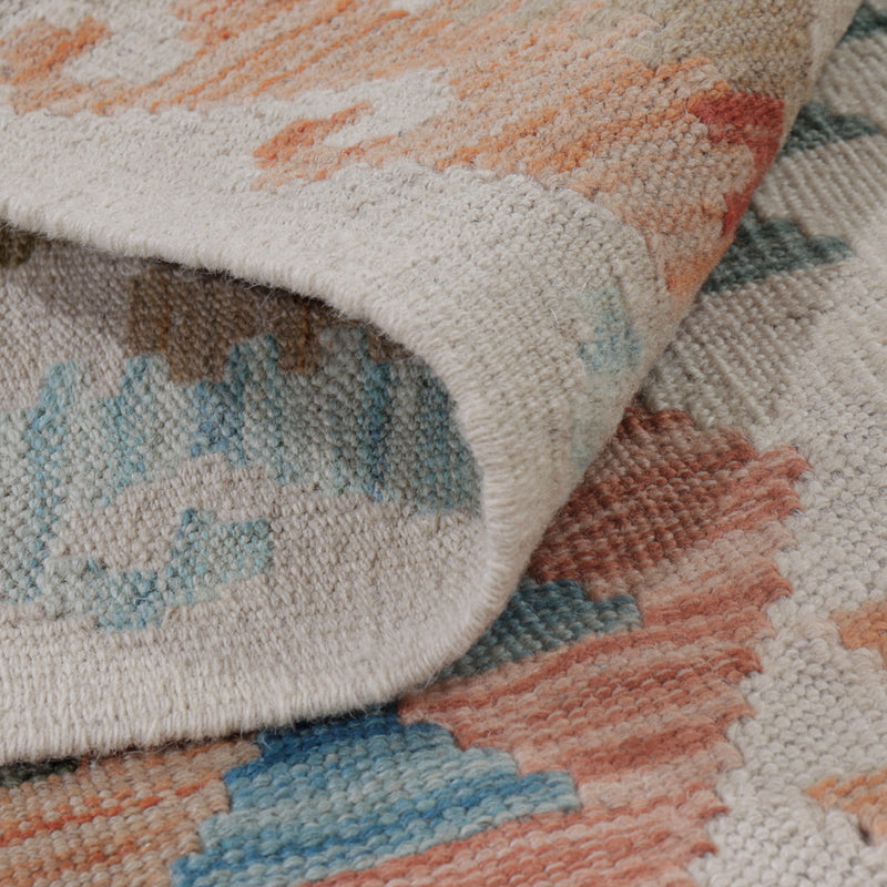 Kelim tapijt - Splash - 128 x 82 cm - veelkleurig
