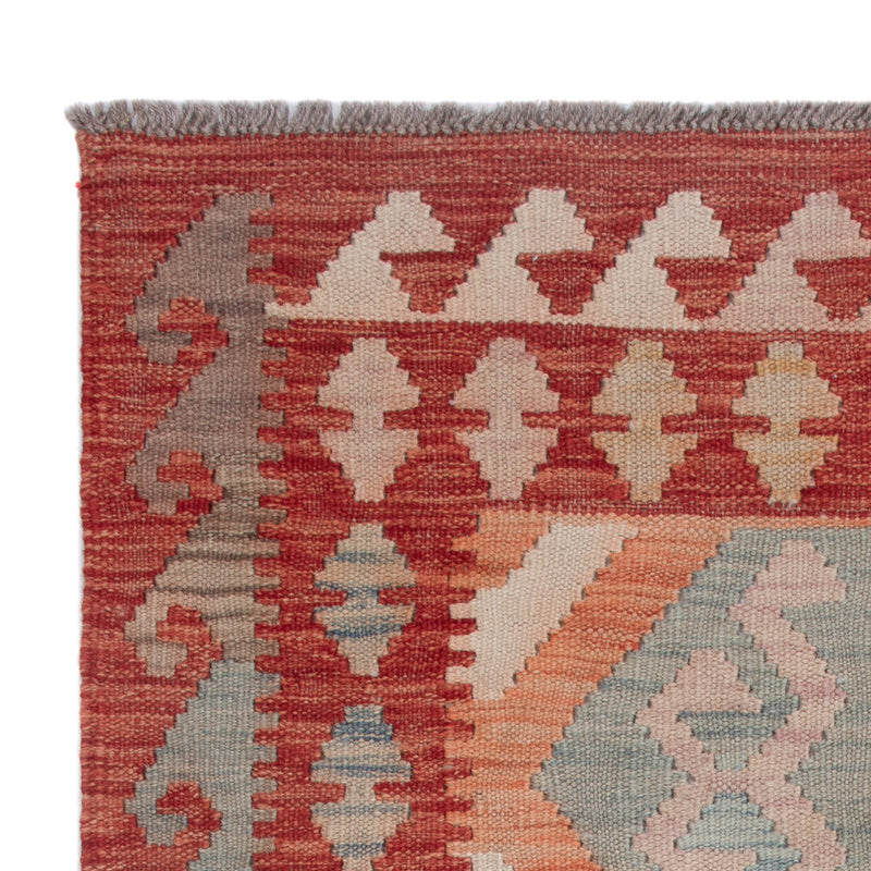 Kelim tapijt - Splash - 126 x 88 cm - veelkleurig