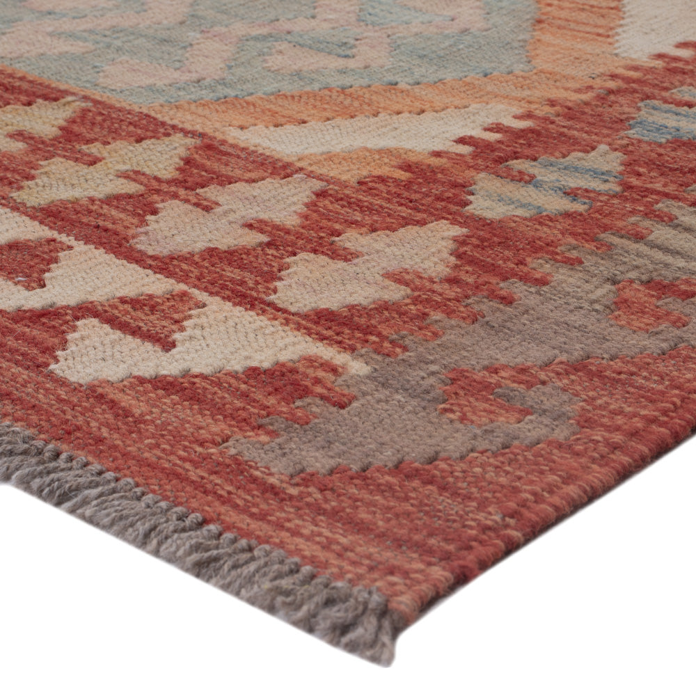 Kelim tapijt - Splash - 126 x 88 cm - veelkleurig