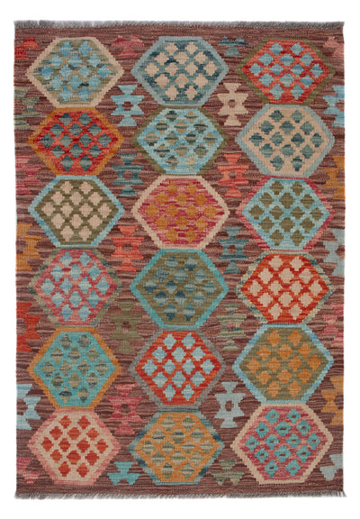 Kilim Maimana Tapijt 89x126cm - Wollen tapijt