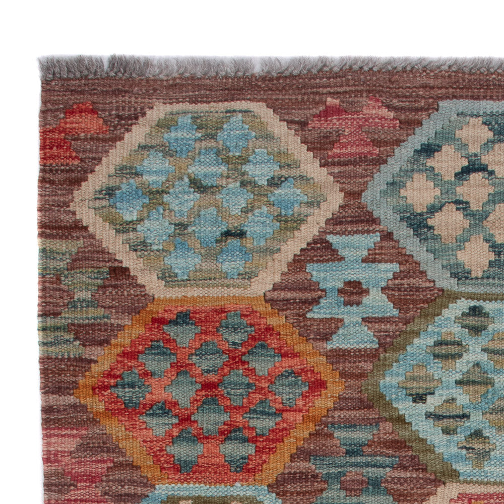 Kilim Maimana Tapijt 126x89cm - Wollen tapijt