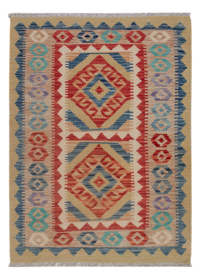 Kilim Maimana Tapijt 86x118cm - Wollen tapijt