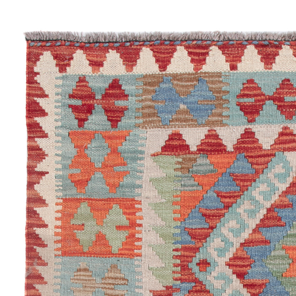 Kilim Maimana Tapijt 113x89cm - Wollen tapijt