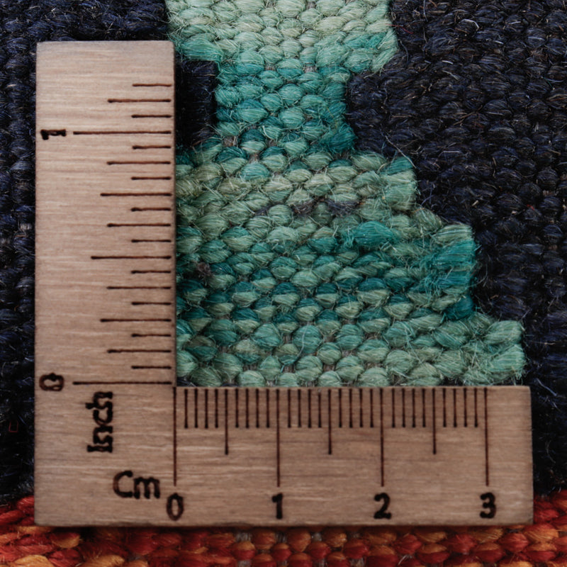 Kelim tapijt - Splash - 132 x 85 cm - veelkleurig