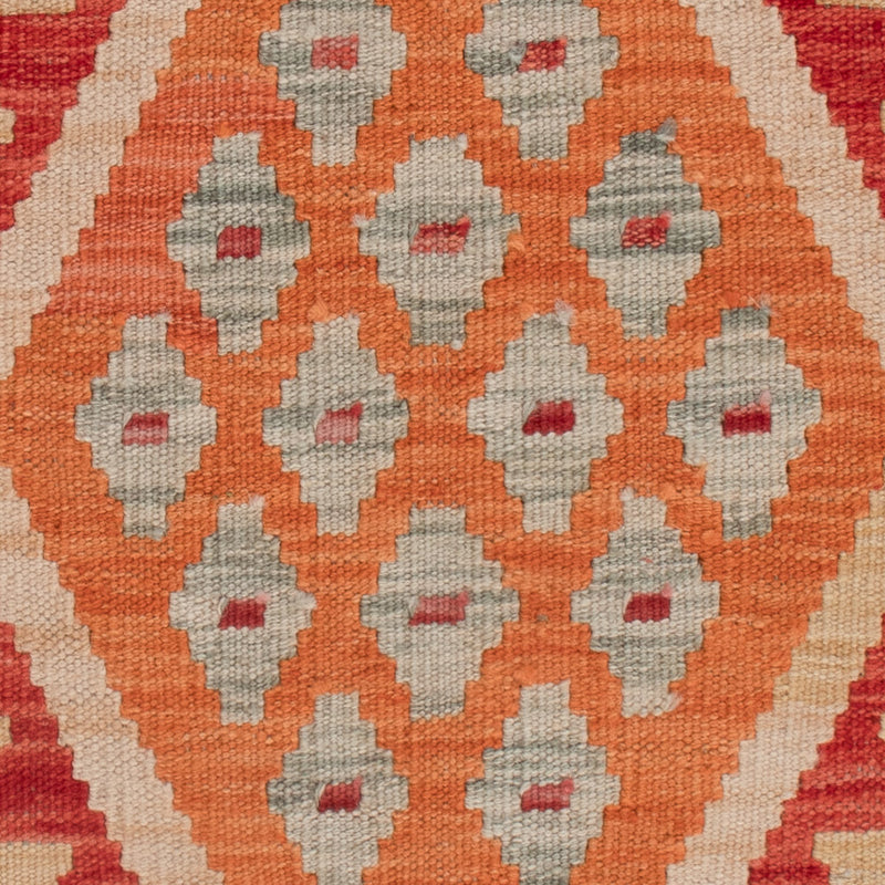 Kelim tapijt - Splash - 128 x 85 cm - veelkleurig