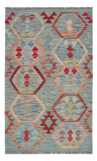 Kelim tapijt - Splash - 126 x 79 cm - veelkleurig – product image