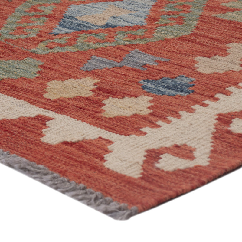 Kelim Teppich - Splash - 121 x 76 cm - mehrfarbig