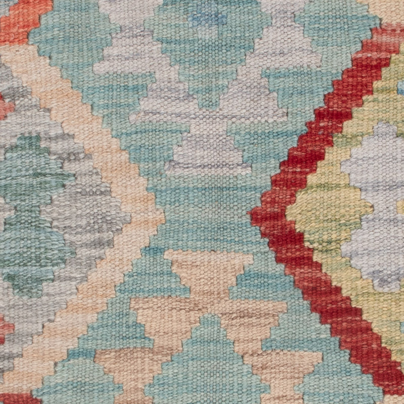 Kelim tapijt - Splash - 130 x 79 cm - veelkleurig