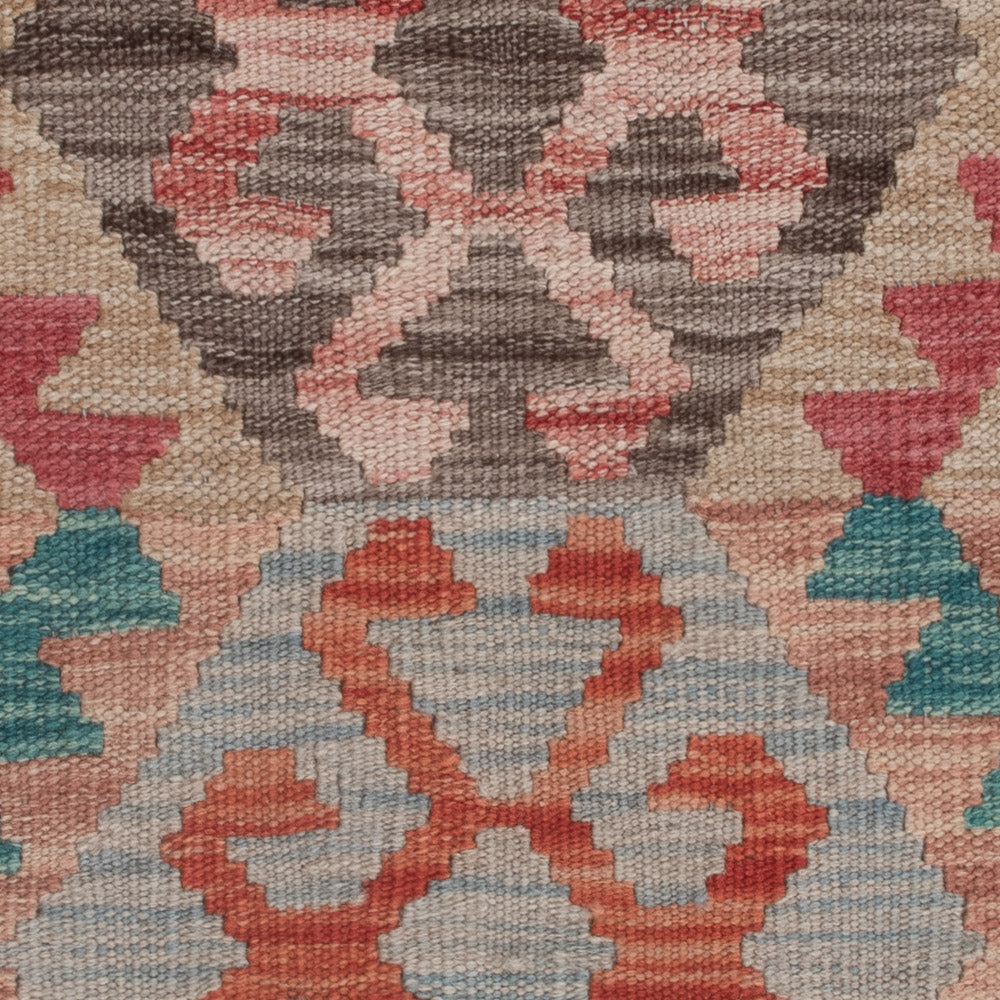 Kelim tapijt - Splash - 125 x 76 cm - veelkleurig