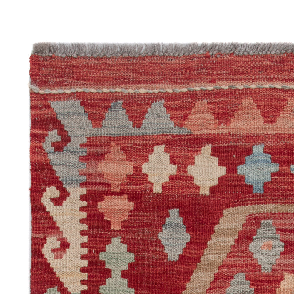 Kelim tapijt - Splash - 126 x 80 cm - veelkleurig