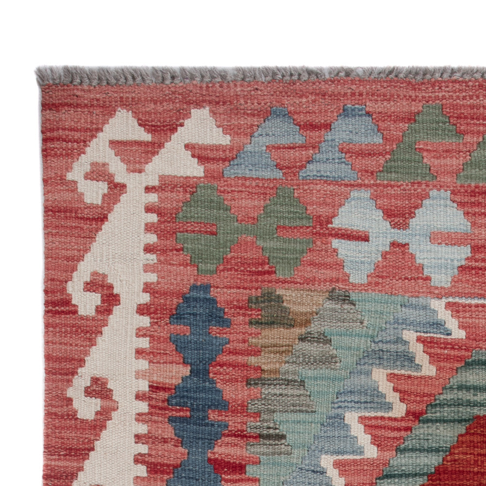 Kelim Teppich - Splash - 124 x 80 cm - mehrfarbig