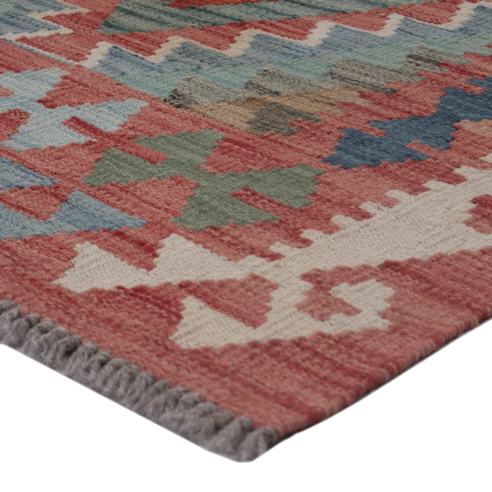 Kelim Teppich - Splash - 124 x 80 cm - mehrfarbig