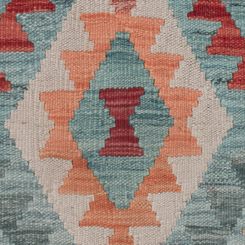 Kelim tapijt - Splash - 127 x 77 cm - veelkleurig