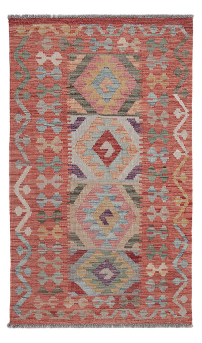 Kilim Maimana Tapijt 76x131cm - Wollen tapijt