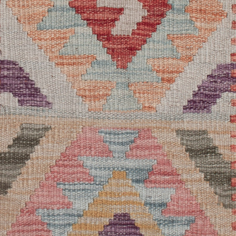 Kelim tapijt - Splash - 131 x 76 cm - veelkleurig