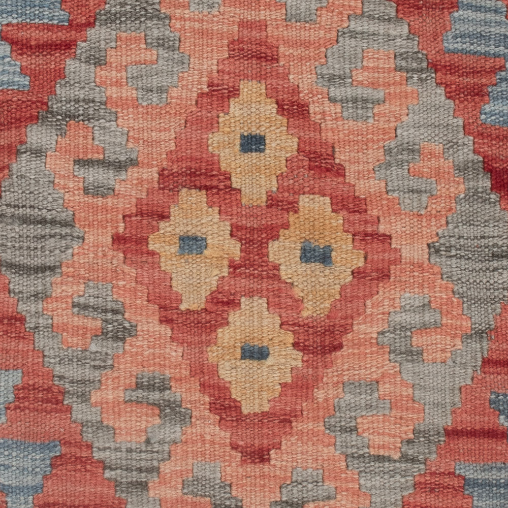 Kelim tapijt - Splash - 130 x 83 cm - veelkleurig