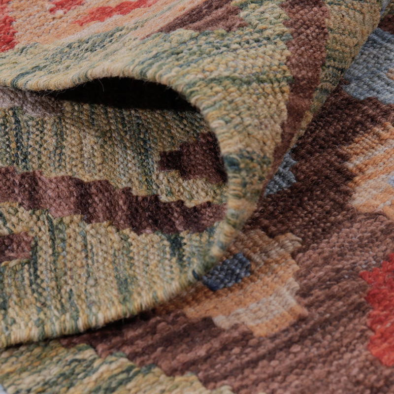 Kelim tapijt - Splash - 121 x 87 cm - veelkleurig