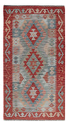 Kilim Maimana Tapijt 83x154cm - Wollen tapijt - Rechthoekig / Meerkleurig / 83 x 154 cm Rechthoekig