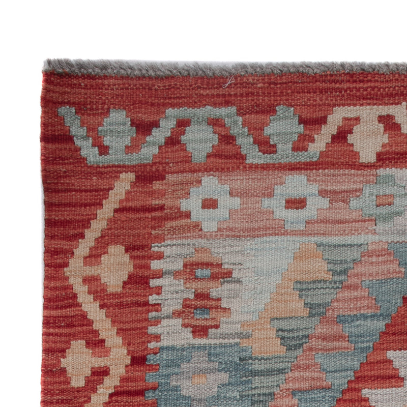 Kelim tapijt - Splash - 154 x 83 cm - veelkleurig