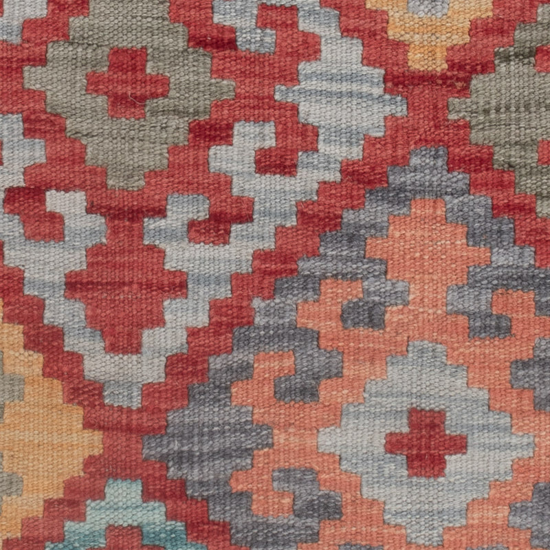 Kelim tapijt - Splash - 130 x 79 cm - veelkleurig