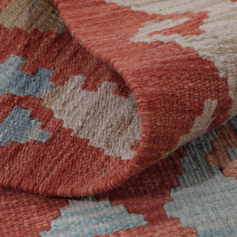 Kelim tapijt - Splash - 130 x 78 cm - veelkleurig