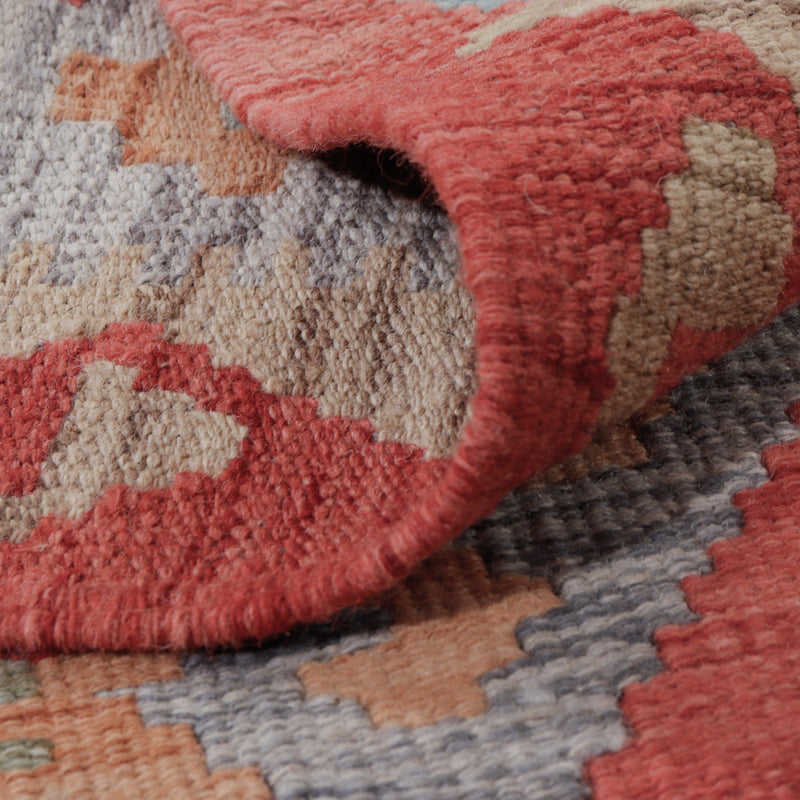 Kelim tapijt - Splash - 123 x 79 cm - veelkleurig