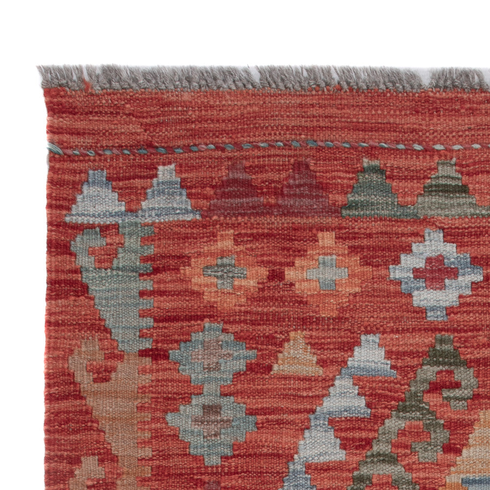 Kelim Teppich - Splash - 124 x 81 cm - mehrfarbig