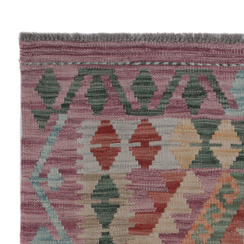 Kelim tapijt - Splash - 128 x 83 cm - veelkleurig