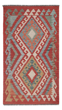 Kelim tapijt - Splash - 140 x 80 cm - veelkleurig