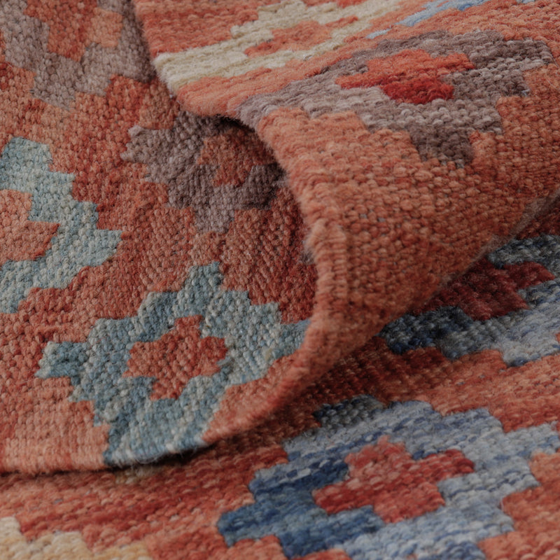 Kelim tapijt - Splash - 118 x 80 cm - veelkleurig