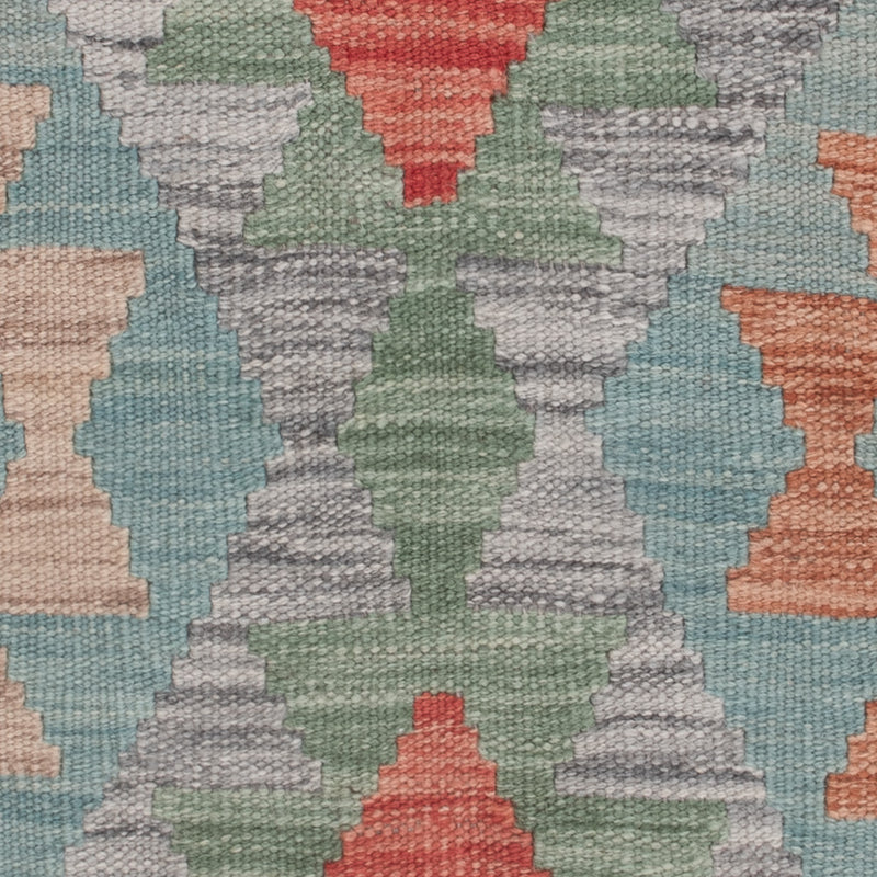 Kelim tapijt - Splash - 123 x 81 cm - veelkleurig