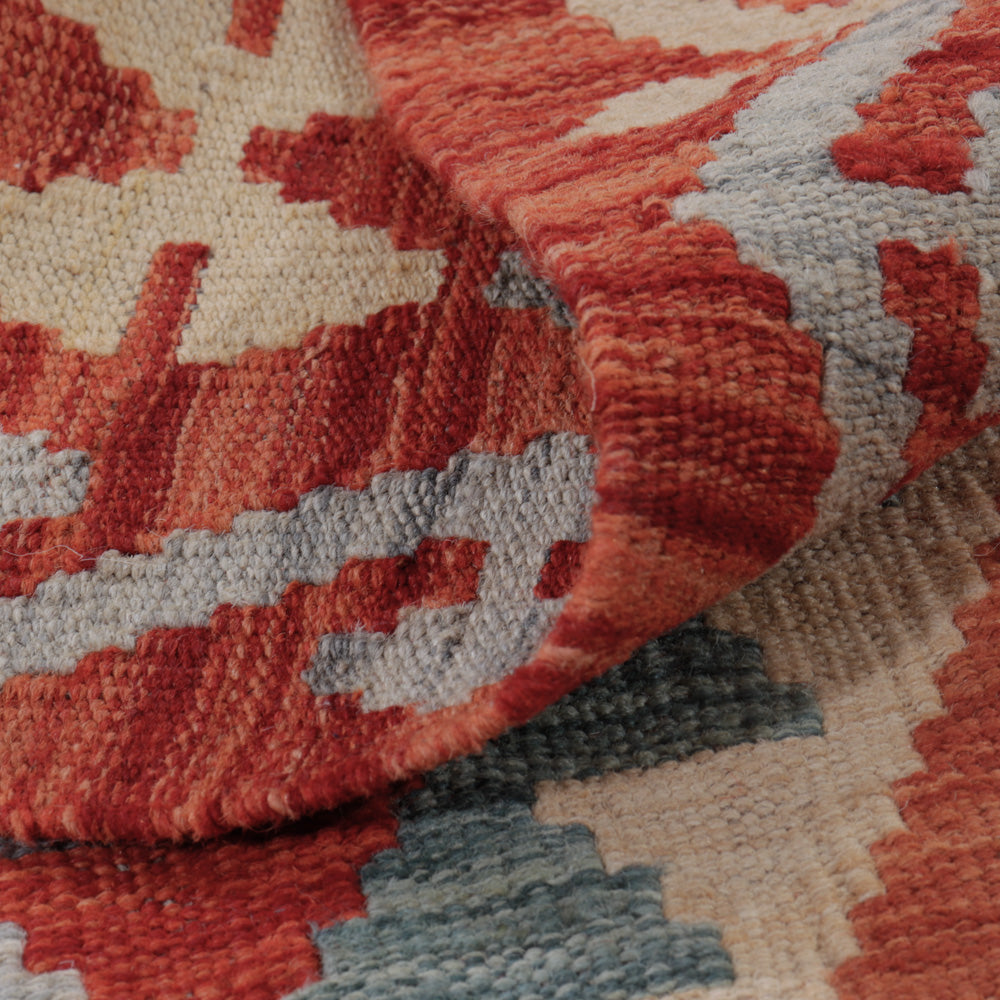 Kelim tapijt - Splash - 130 x 80 cm - veelkleurig