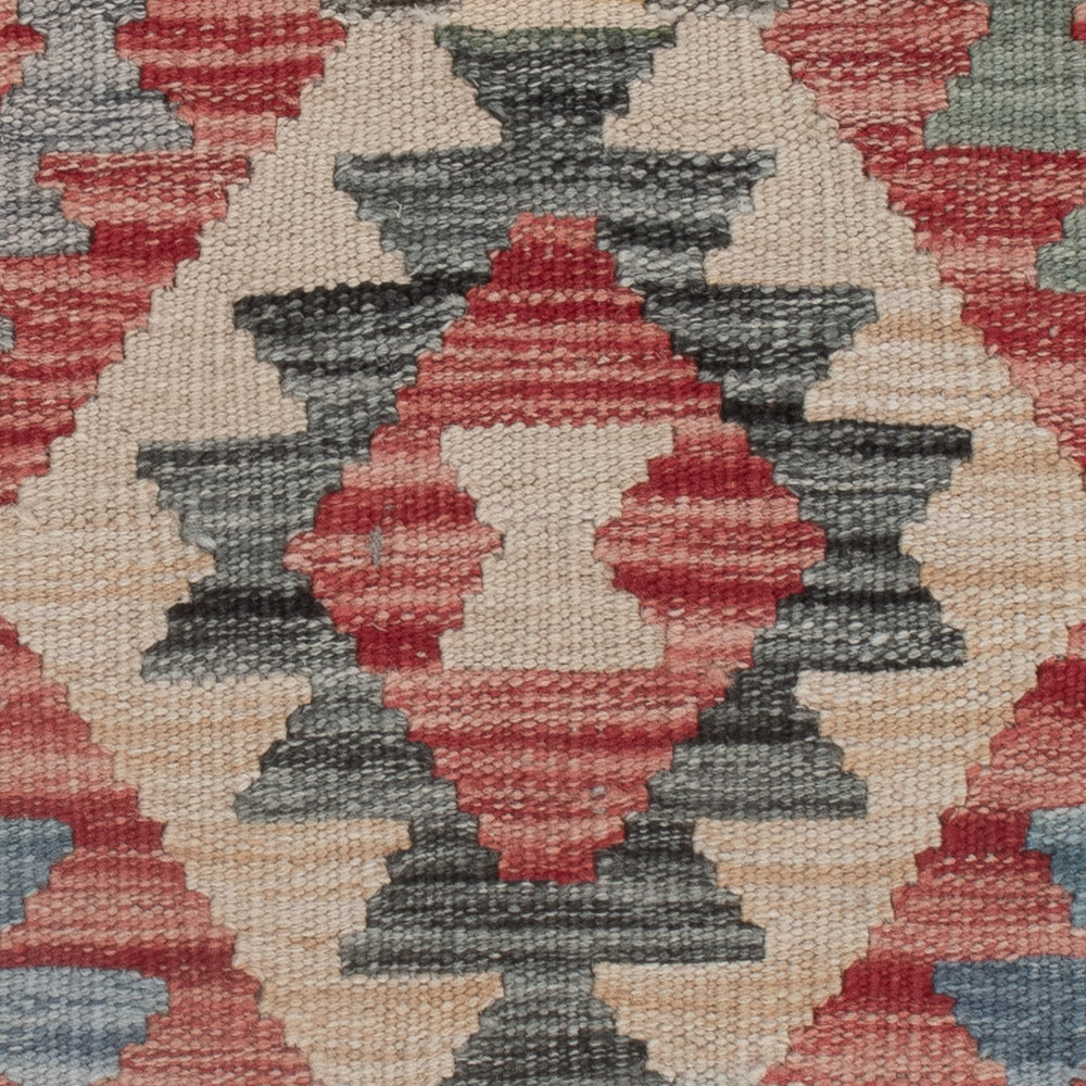 Kelim tapijt - Splash - 125 x 80 cm - veelkleurig