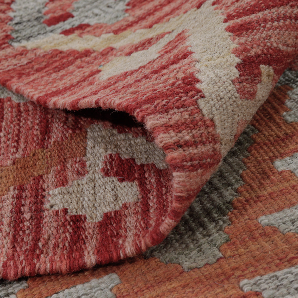 Kelim tapijt - Splash - 125 x 80 cm - veelkleurig