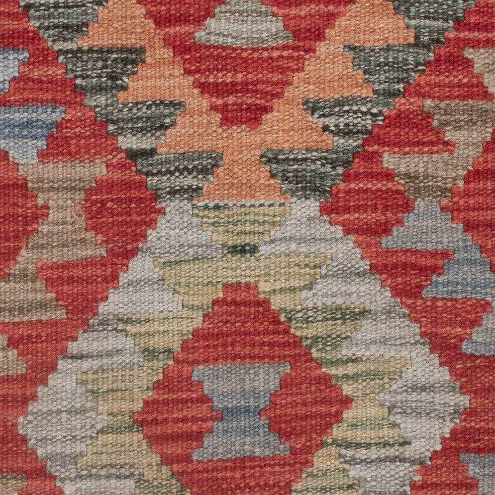 Kelim tapijt - Splash - 131 x 86 cm - veelkleurig