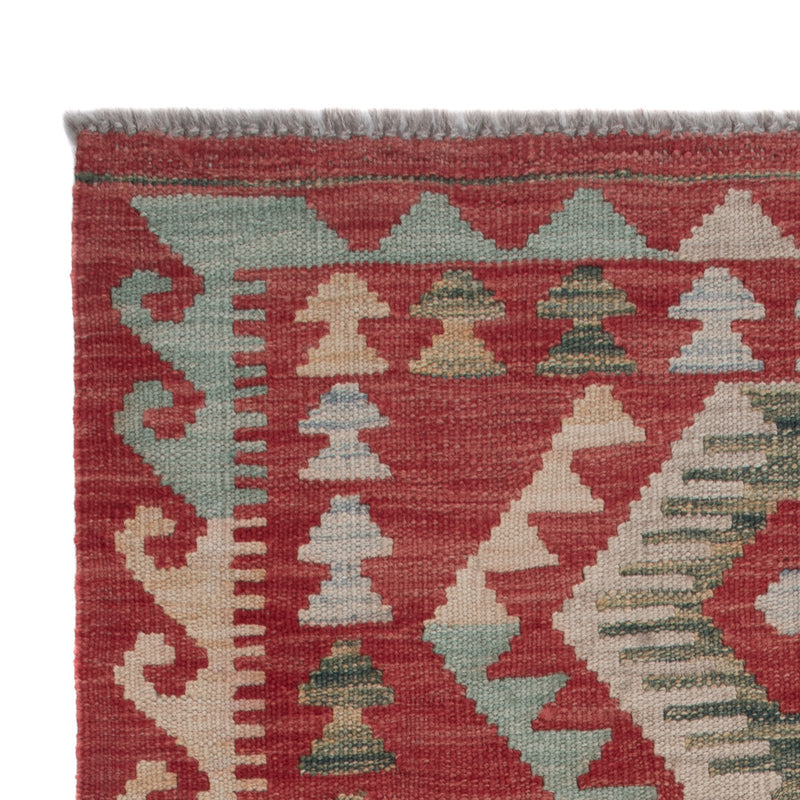 Kelim tapijt - Splash - 131 x 77 cm - veelkleurig