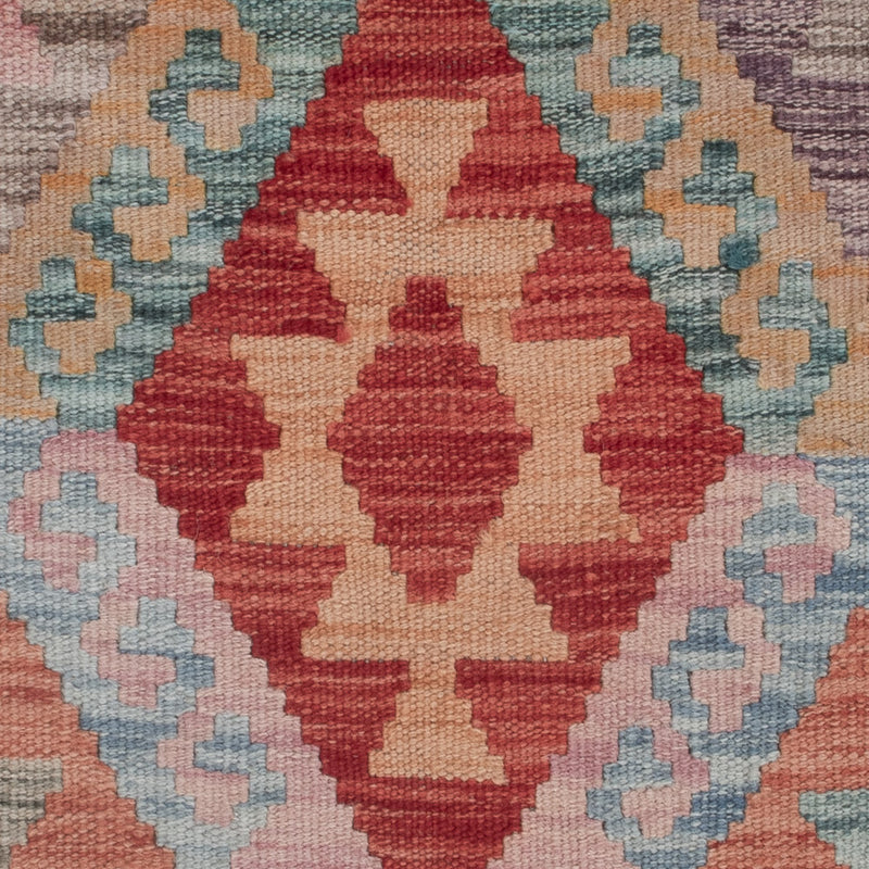 Kelim tapijt - Splash - 129 x 82 cm - veelkleurig