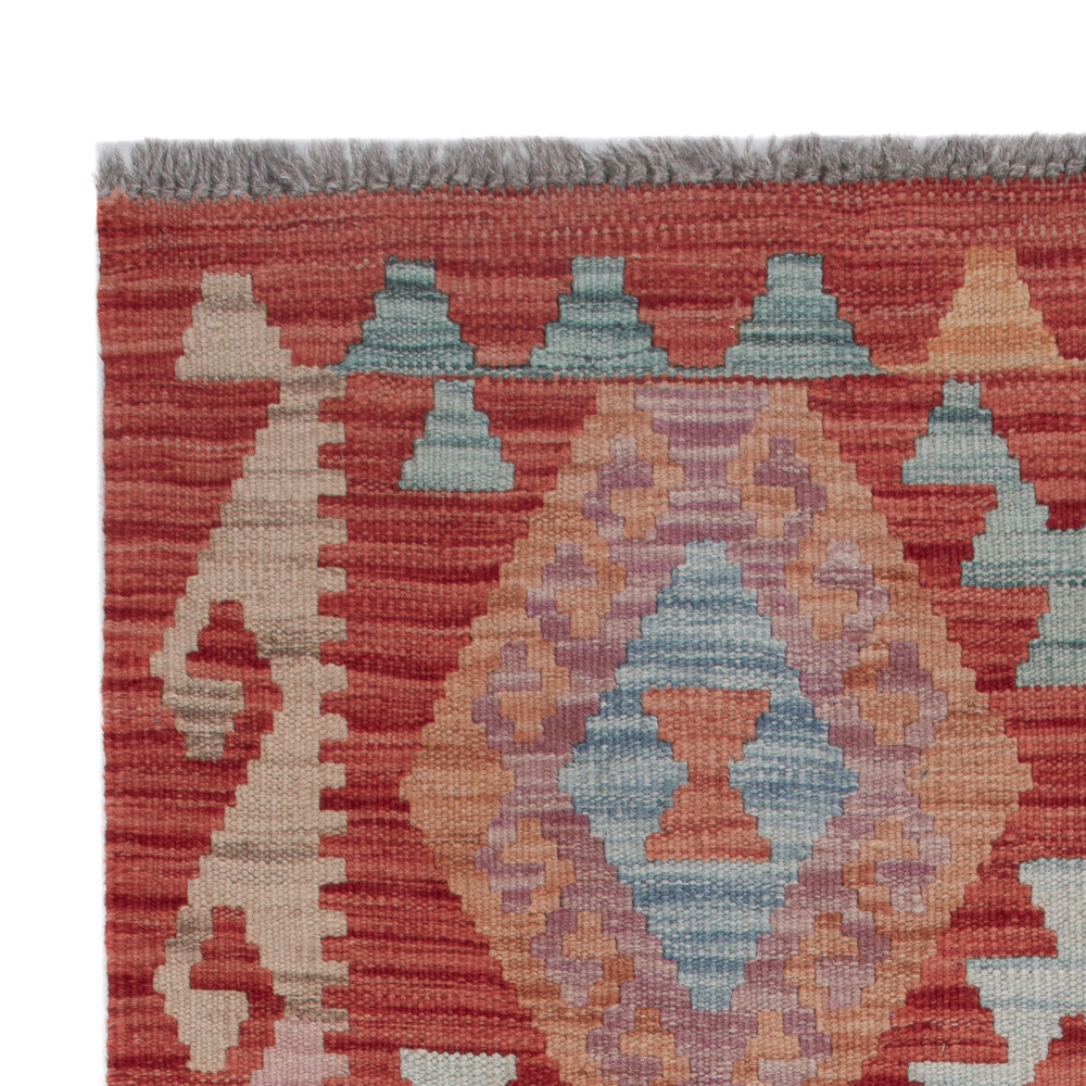 Kelim tapijt - Splash - 129 x 82 cm - veelkleurig