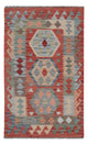 Kilim Maimana Tapijt 131x80cm - Wollen tapijt